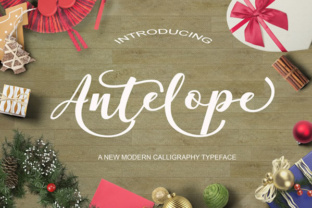 Antelope Font: A Modern Calligraphy Typeface for Branding