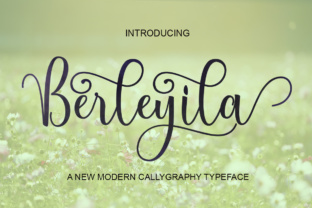 Berleyila Font: Elevating Campaign Visuals with Hand-Drawn Type