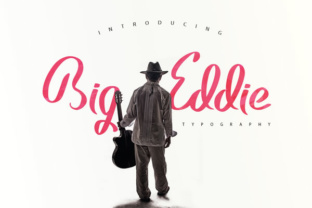 Big Eddie Font: A Playful Script for Editorial Layouts