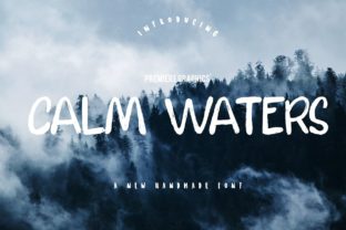 Calm Waters Font: Elevating Small Business Branding