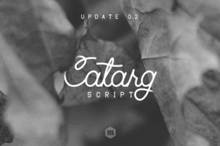 Catarg Font: Vintage Script for Editorial Design