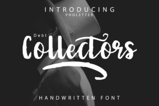 Debt Collectors Font: Modern Script for Web Design