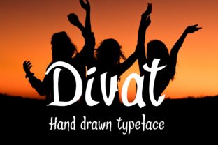 Divat Font: Elevating Campaign Visuals with Handwritten Charm
