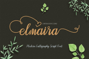 Elmaira Font: Handwritten Charm for Makers