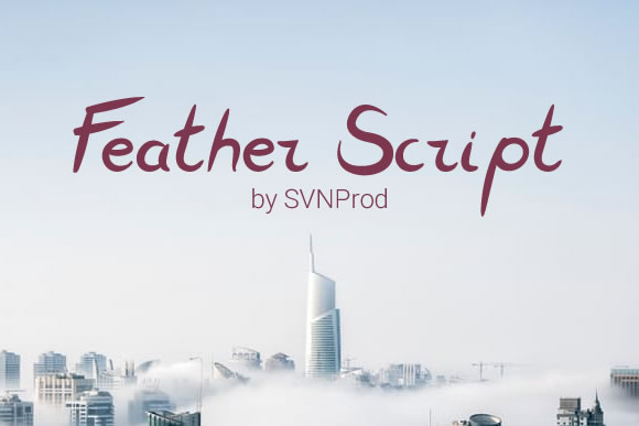 Feather Script Font Review: A Free Typeface for Branding