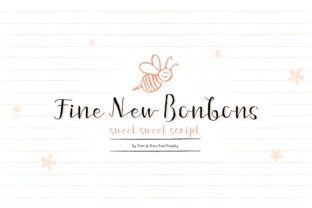 Fine New Bonbons Font: Elevating Small Business Branding
