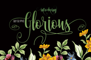 Glorious Font: Elevating Campaign Visuals with Authentic Script