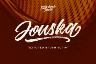 Jouska Font Review: Gritty Script for Editorial Design