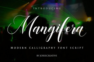 Mangifera Font: Elegant Script for Editorial Design