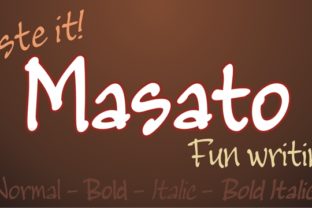 Masato Family Font: Elevate Your Small Business Brand