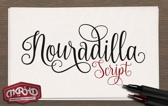 Nouradilla Script Free Font for Elegant Branding