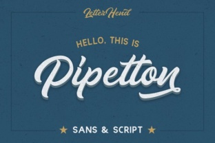 Pipetton Font Review: A Script Amp Typeface for Branding