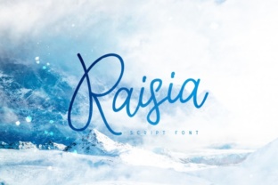 Raisia Font: A Handwritten Typeface for Makers