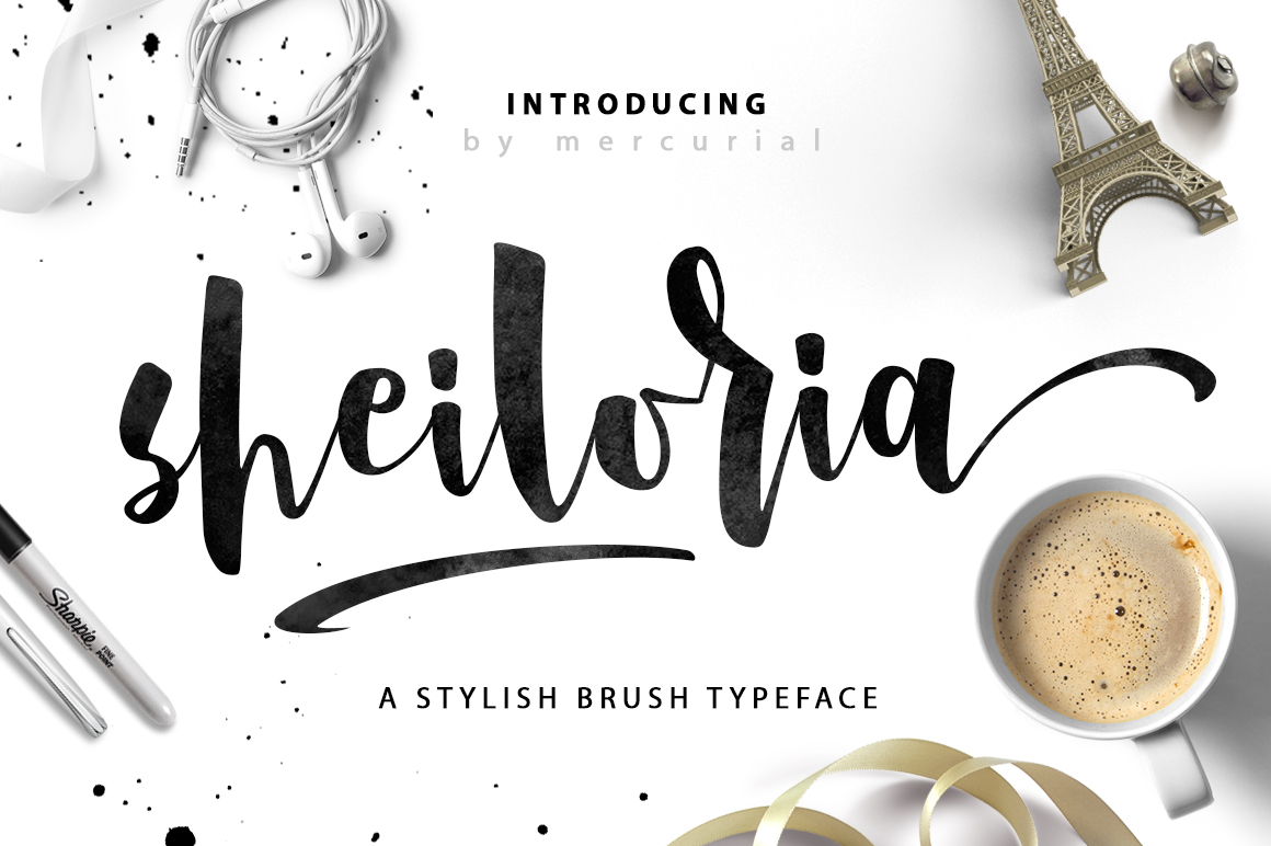 Sheiloria: A Stylish Brush Font for Web Design