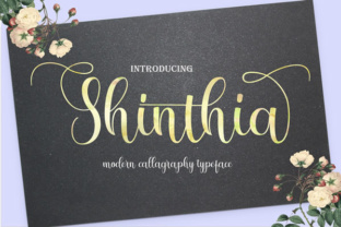 Shinthia Font: Elevating Campaign Visuals with Handmade Script