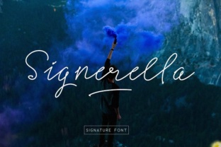 Signerella Font Review for Editorial Design