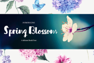 Spring Blossom Font: A Playful Script for Brand Identity