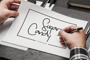 Sugar Candy Font Review: A Monoline Script for Branding