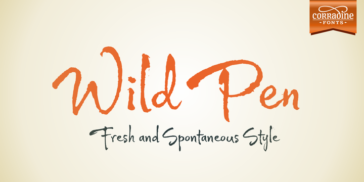 Wild Pen Family: A Handwritten Font for Makers